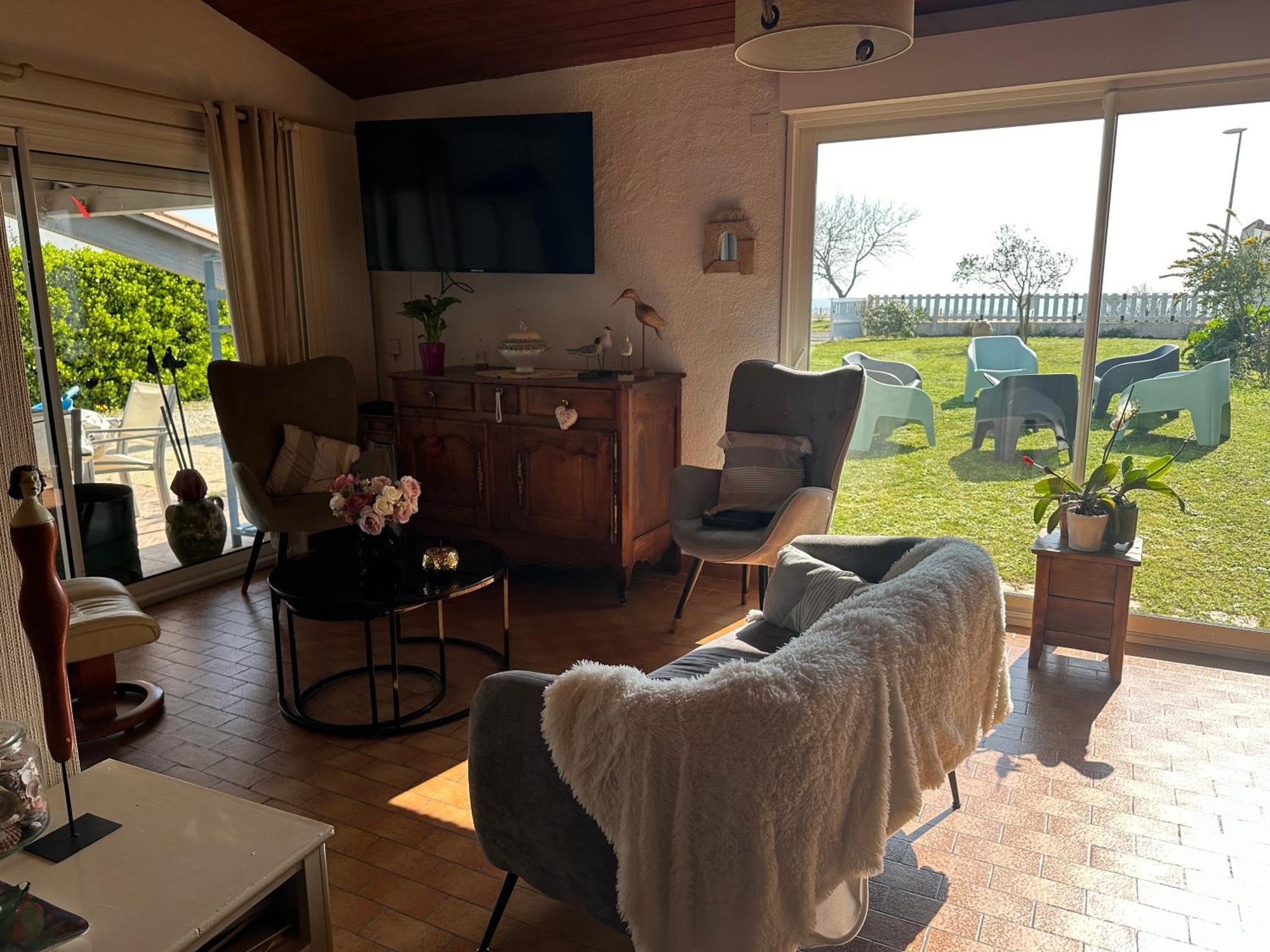 Maison Face A La Mer Rivedoux-Plage Zewnętrze zdjęcie